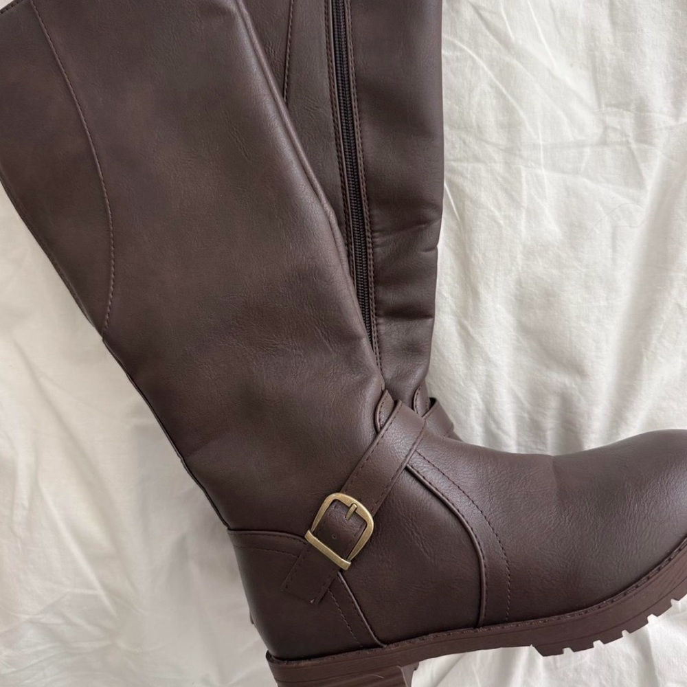 Women's Brown Knee-High Boots
